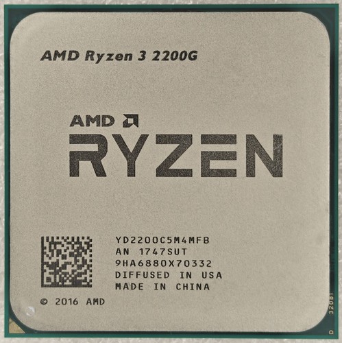 Processeur amd ryzen 2200g - 3,