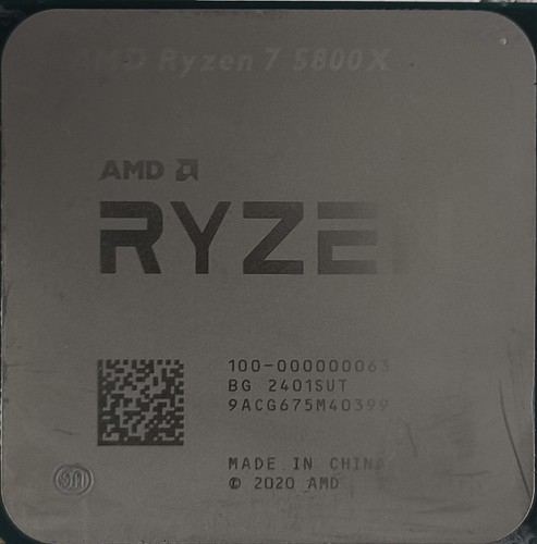 Amd ryzen 5800x processeur - ryzen,